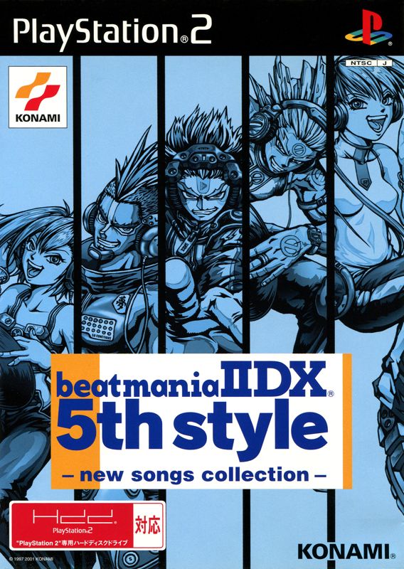 BeatMania IIDX 5th Style box art for Playstation 2